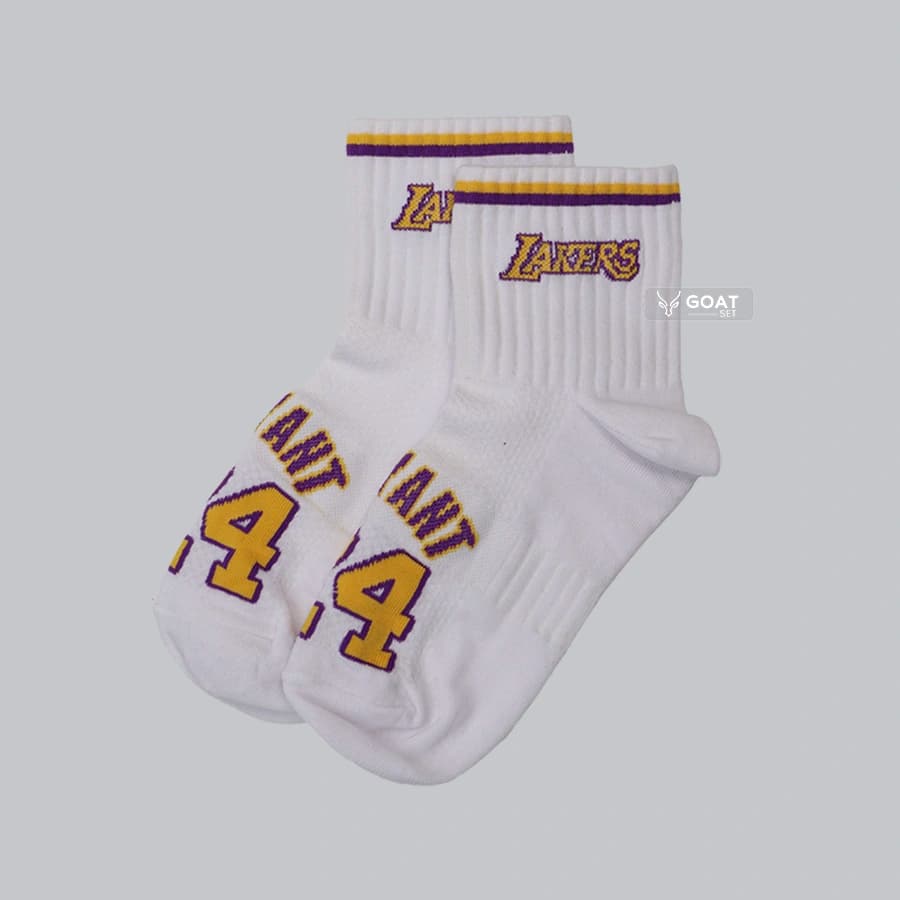 جوراب نیم ساق اسپرت ورزشی تیم لیکرز LAKERS — تصویر ۱۱