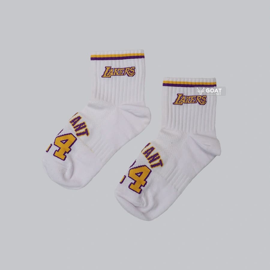 جوراب نیم ساق اسپرت ورزشی تیم لیکرز LAKERS — تصویر ۹