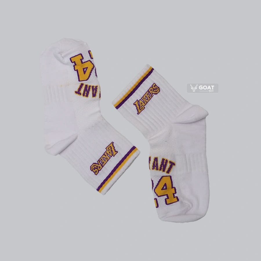 جوراب نیم ساق اسپرت ورزشی تیم لیکرز LAKERS — تصویر ۶