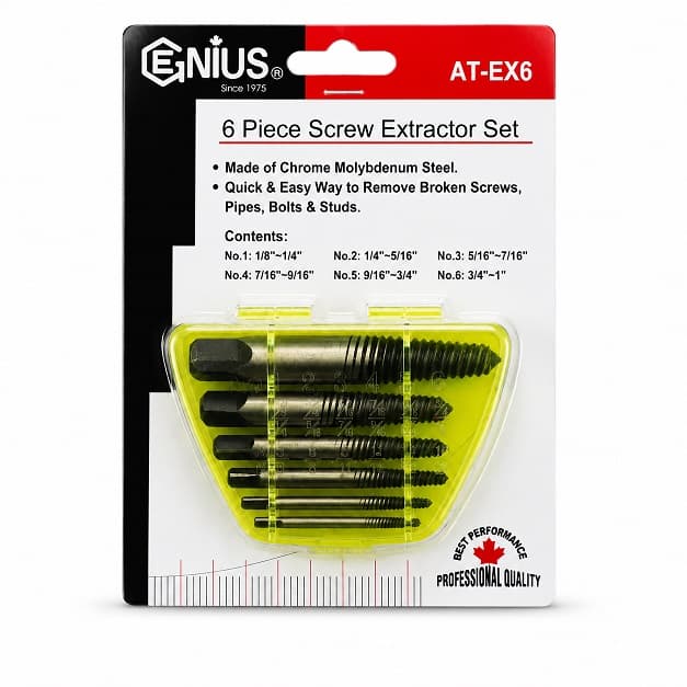 قلاویز چپ گرد 6 عددی جنیوس Genius مدل AT-EX6 — تصویر ۵