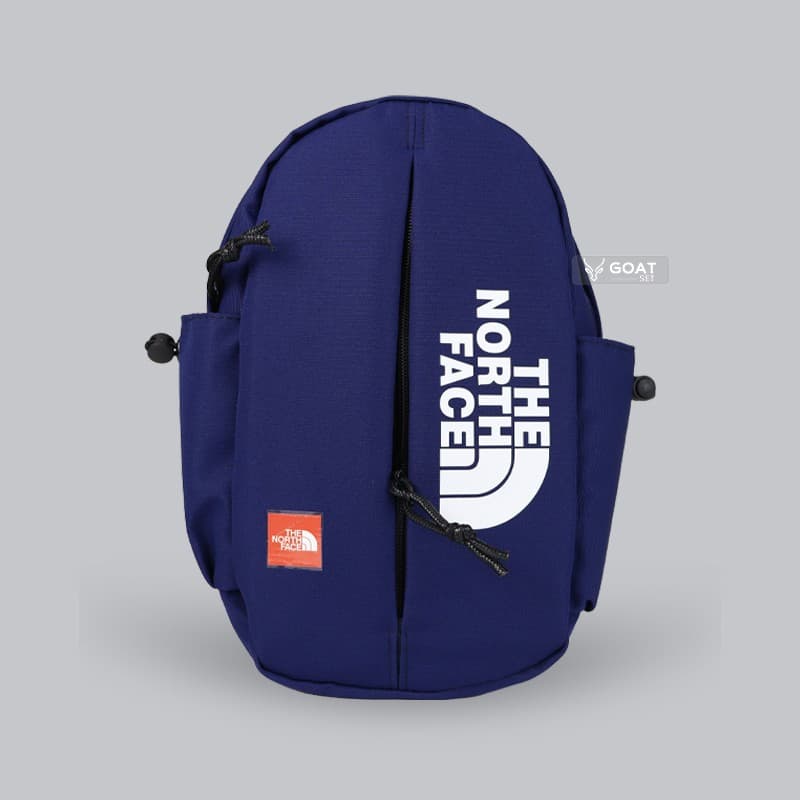 بادی بگ ورزشی سورمه ای the north face | وسط زیپ دار — تصویر ۴