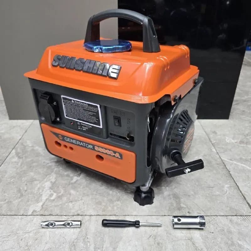 ژنراتور (موتور برق) پرتابل 600 وات سیم پیچ مسی سان شاین مدل sunshine960 — تصویر ۲