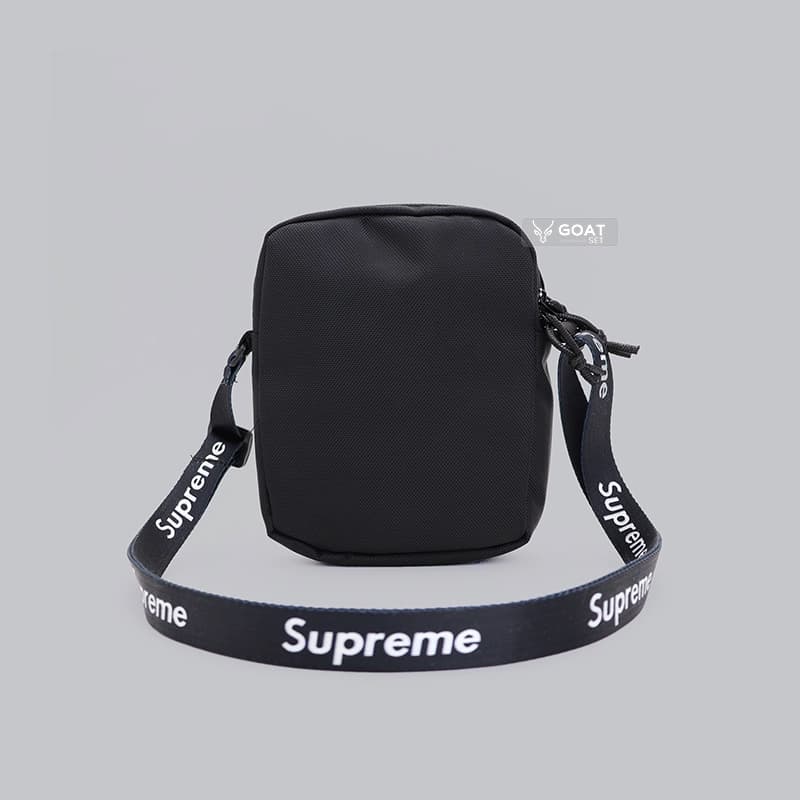 کیف دوشی اسپرت مشکی کوچک supreme — تصویر ۸