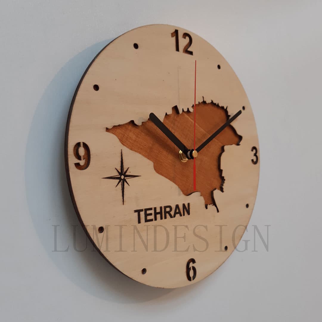 ساعت سه بعدی تهران — تصویر ۲