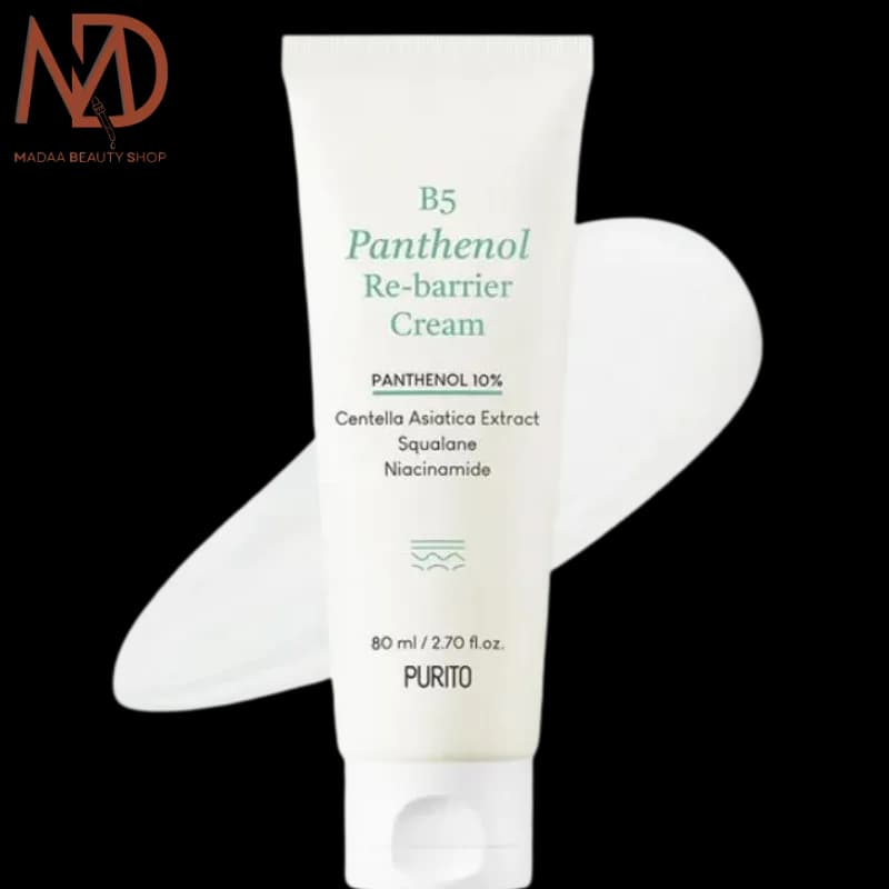 کرم پانتنول پوریتو حجم 80 میل | PURITO B5 Panthenol Re-barrier Cream