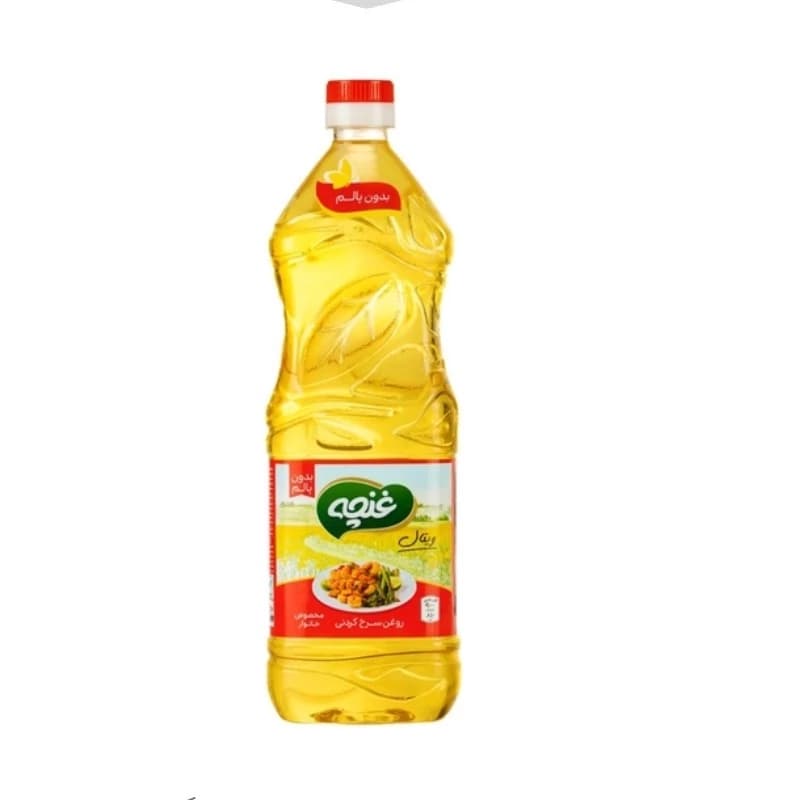 روغن سرخ 1 لیتری غنچه بدون پالم در بسته 12 عددی — تصویر ۲