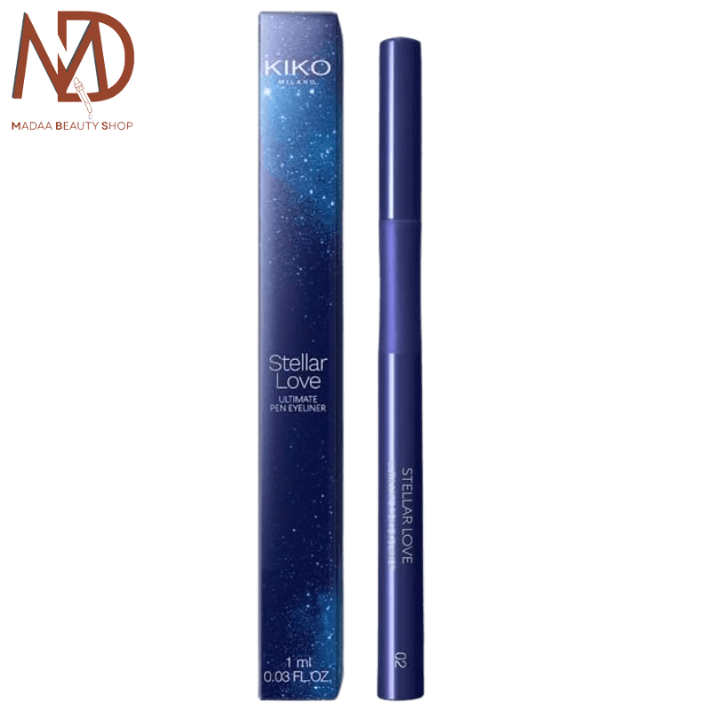 خط چشم کیکو Glance Crush رنگ 02 | KIKO Stellar Love Ultimate Pen Eyeliner — تصویر ۵