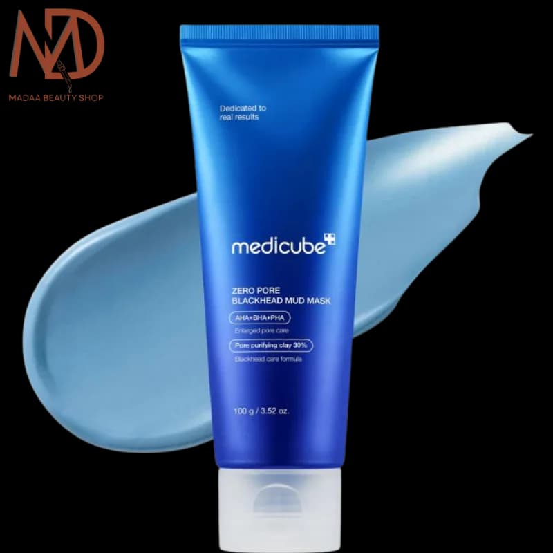 ماسک کنترل منافذ مدیکوب Zero Pore حجم 100 گرم | Medicube Blackhead Mud Mask — تصویر ۶