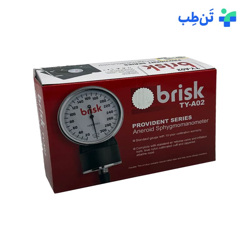 فشار سنج عقربه ای بریسک مدل TY-A02 — تصویر ۱۰