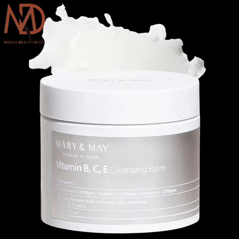 بالم پاک کننده مری اند می ویتامین B C E حجم 120 گرم | MARY & MAY Cleansing Balm — تصویر ۶