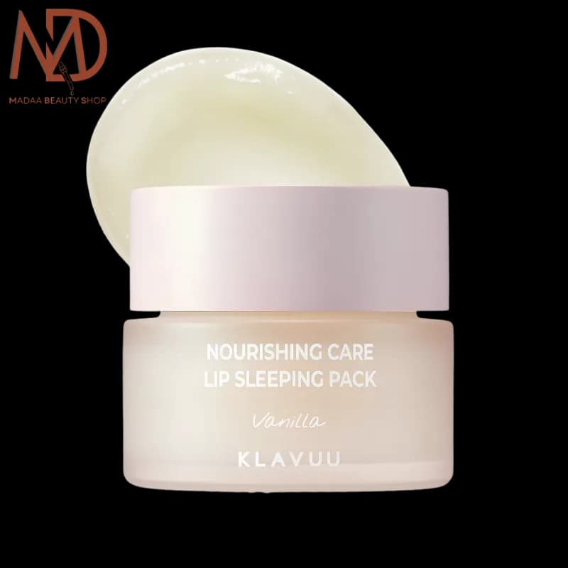 ماسک لب کلاوو وانیلی 20 گرم | KLAVUU Nourishing Care Lip Sleeping Pack Vanilla