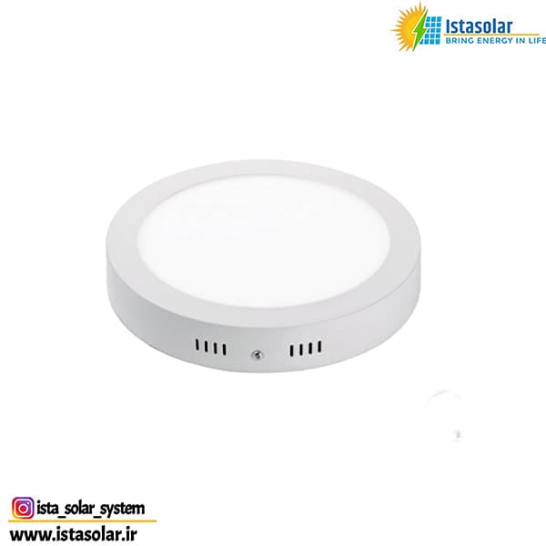 چراغ ال ای دی پنل روکار گرد 6 وات