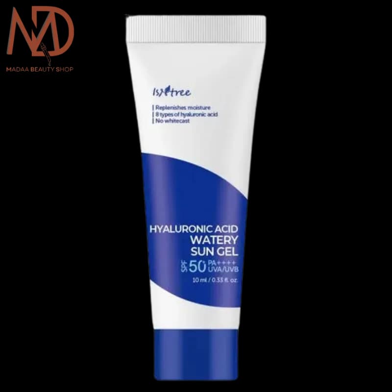 ضد آفتاب واتری سان ژل ایزنتری SPF50+ PA++++ حجم 10 میل | Isntree Hyaluronic Acid Watery Sun Gel