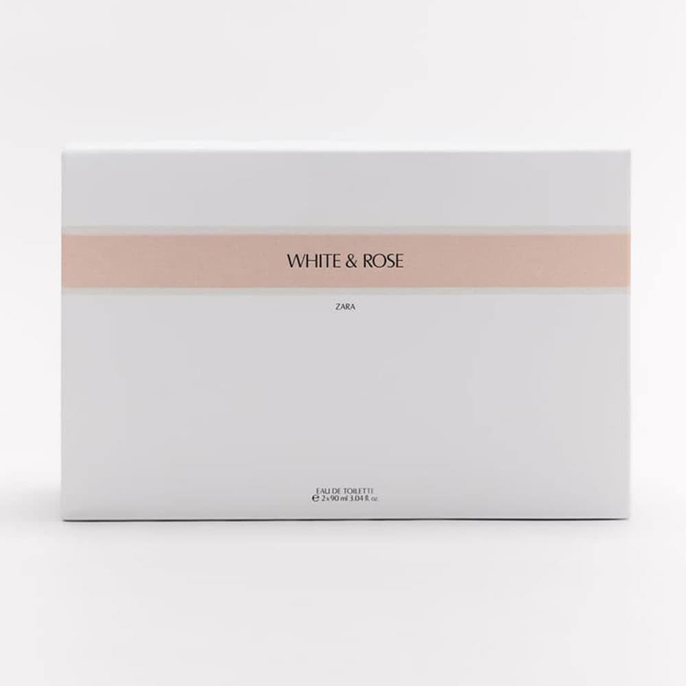 عطر دو قلو 90 میل زارا white rose zara — تصویر ۲