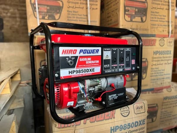 موتور برق بنزینی ۳/۵ کیلووات استارتی هیرو پاور مدل HP9850DXE — تصویر ۳