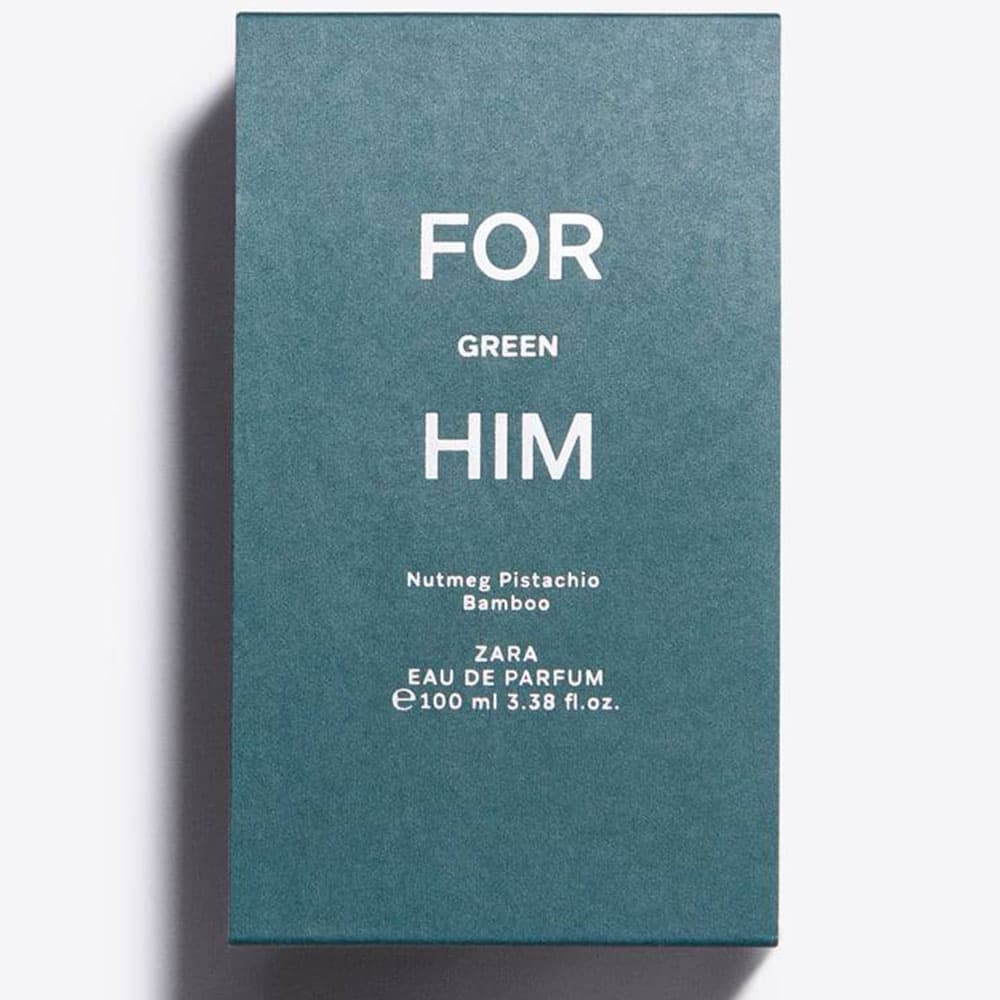 عطر100 میل زارا for him green Zara — تصویر ۵