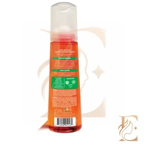 موس مو حالت دهنده آووکادو کنتو Cantu Hydrating Styling Mousse Avocado Oil 248ml — تصویر ۲