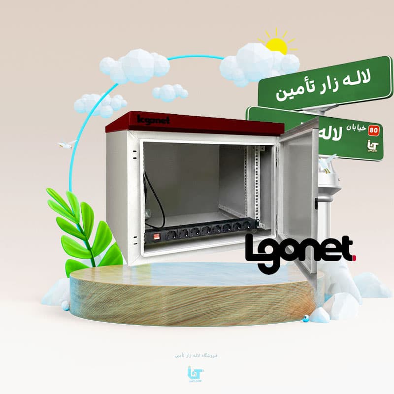 رک بیرونی 6 یونیت عمق 45 | رک اوت دور 6 یونیت Outdoor — تصویر ۲