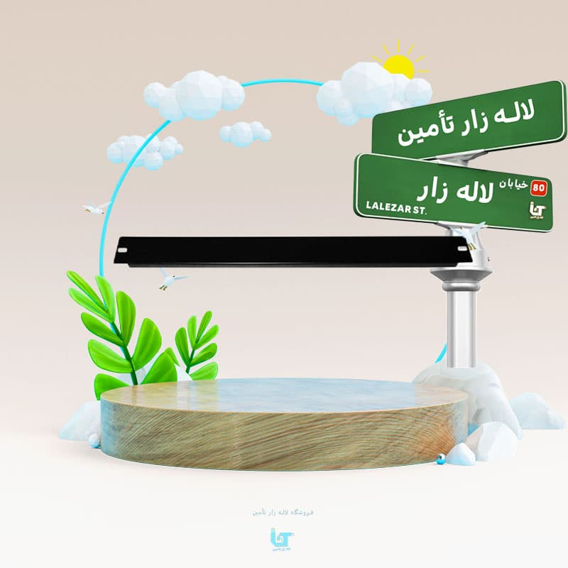 بلنک پنل 1 یونیت رک | Blank Panel 1U رک شبکه — تصویر ۲