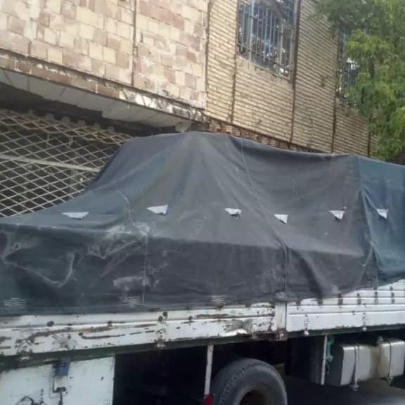 چادر نیسان 3در 4 جنس برزنت 9 لایه گلشن — تصویر ۳