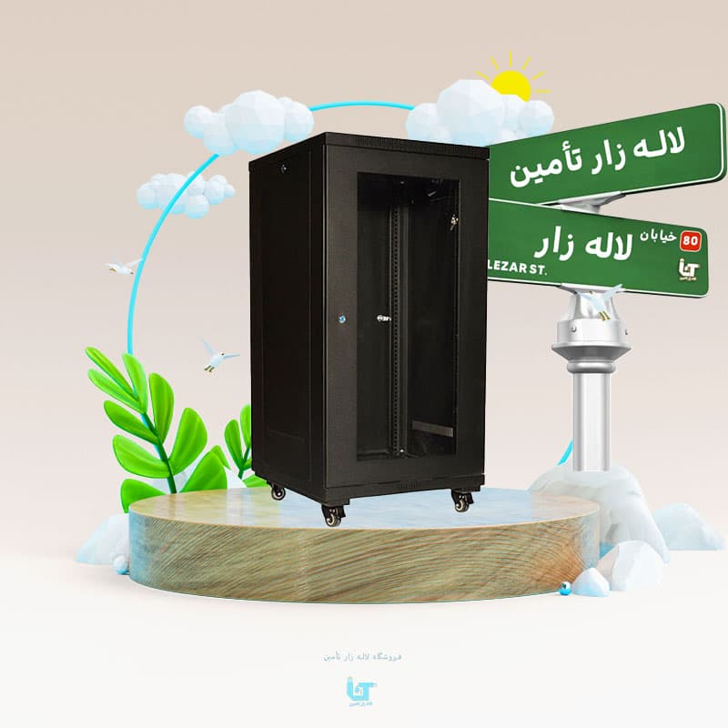 رک ایستاده 18 یونیت عمق 80 | رک شبکه 18U عمق 80