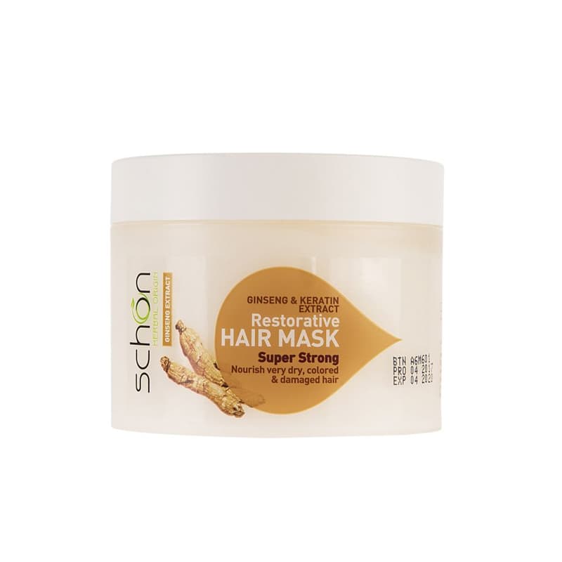 ماسک موی ترمیم کننده شون مدل Ginseng And Keratin حجم 300 میلی لیتر