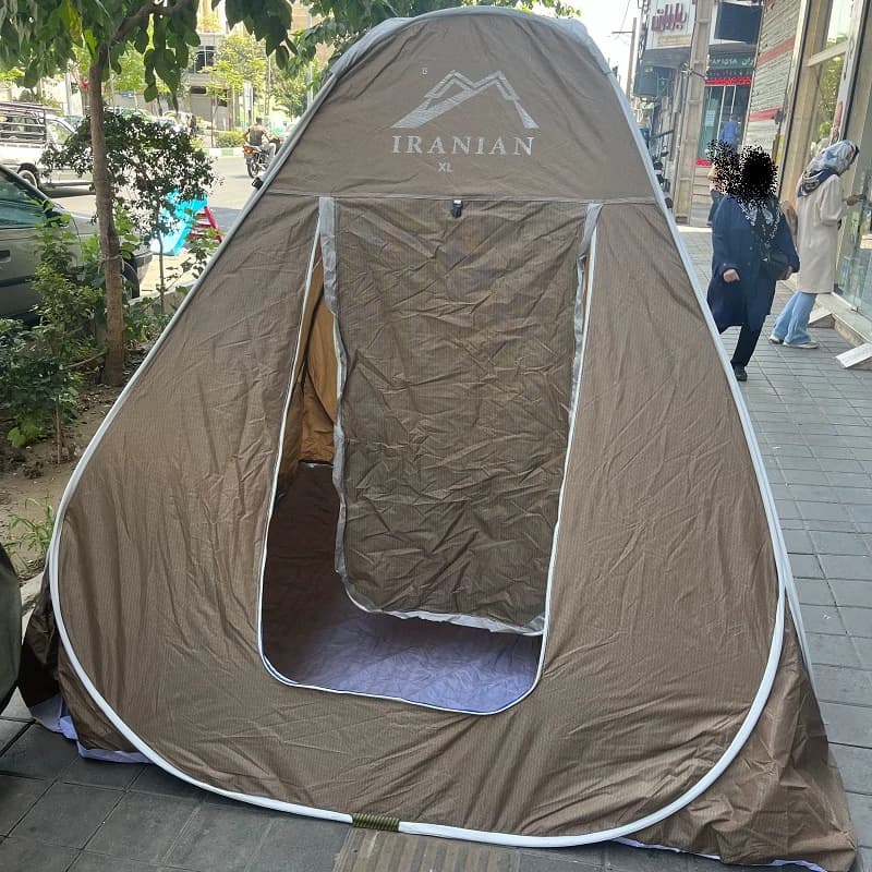 چادر مسافرتی مدل فنری سایز 8 نفره — تصویر ۳