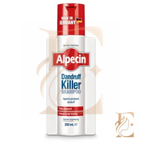 شامپو ضد شوره آلپسین Dandruff Killer اصل آلمان مناسب مصرف روزانه، رفع شوره و خارش پوست سر — تصویر ۲