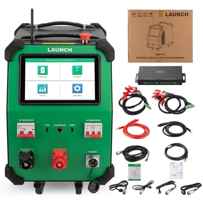 دستگاه شارژ و دشارژ ماژول باتری EV مدلEVP711 — تصویر ۲