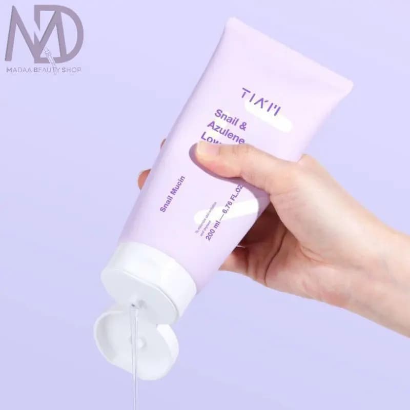شوینده حلزون و آزولن تیام Tiam Snail & Azulene Low pH Cleanser – ۲۰۰ میل — تصویر ۵