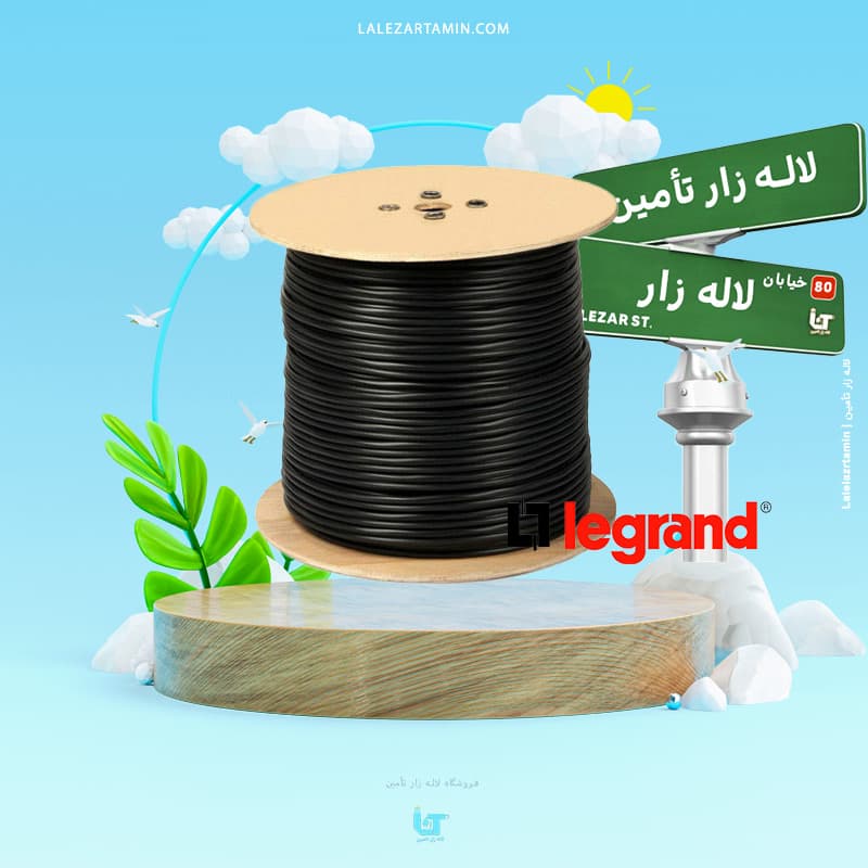 کابل شبکه با تست پرمننت Outdoor | کابل شبکه فضای باز