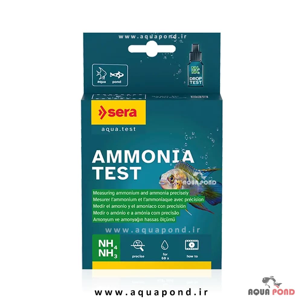 تست آمونیاک سرا تستر آمونیوم و آمونیاک Ammonia Test — تصویر ۳