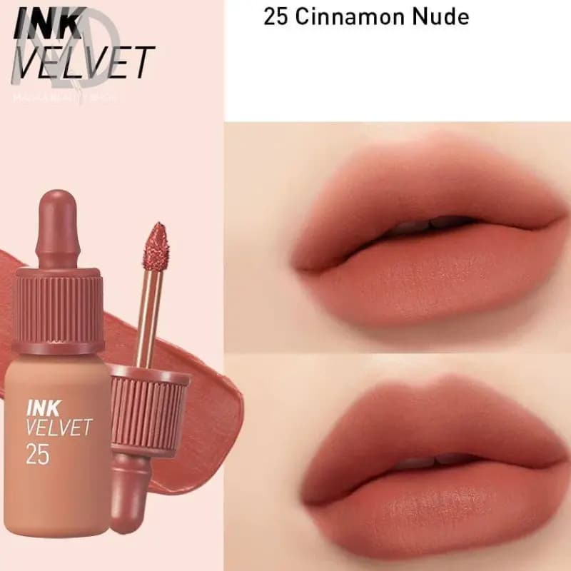 تینت لب پریپرا Peripera Ink Velvet Lip Tint – رنگ ماندگار، بافت سبک و جلوه مخملی — تصویر ۱۲