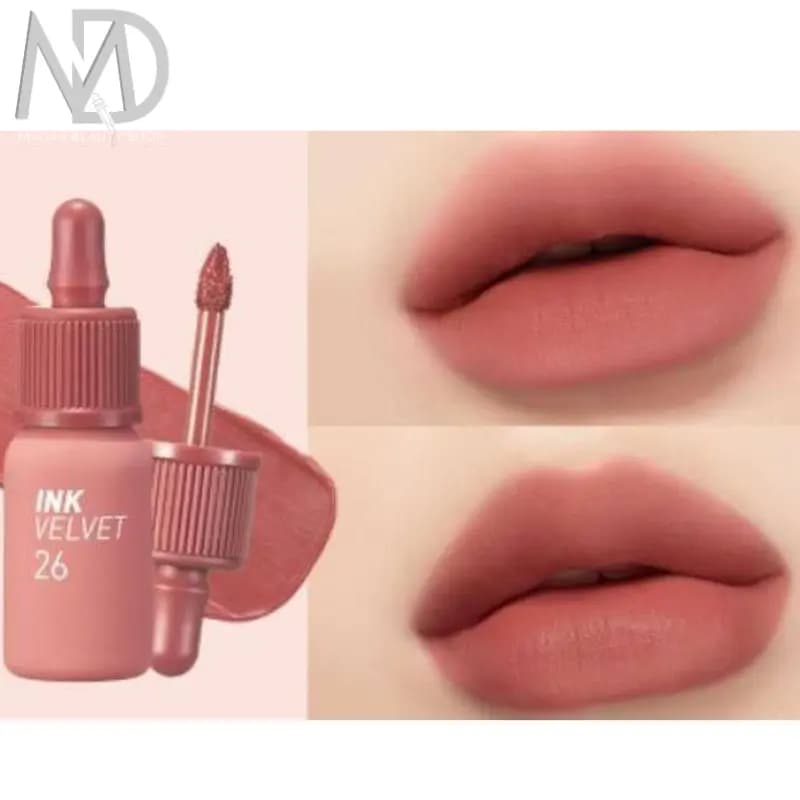 تینت لب پریپرا Peripera Ink Velvet Lip Tint – رنگ ماندگار، بافت سبک و جلوه مخملی — تصویر ۷