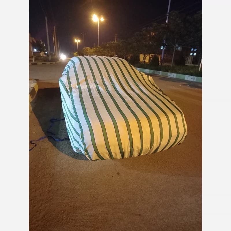 چادر ماشین سایز لارج پشت خز دار ضد خش (پس کرایه) — تصویر ۵