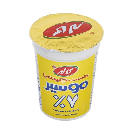 ماست چکیده موسیر 7 % چربی 500 گرم کاله در بسته 24 عددی