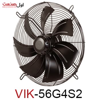 هواکش صنعتی سردخانه‌ای 56 سانت ایلکای هفت پره مدل VIK-56G4S2 — تصویر ۲