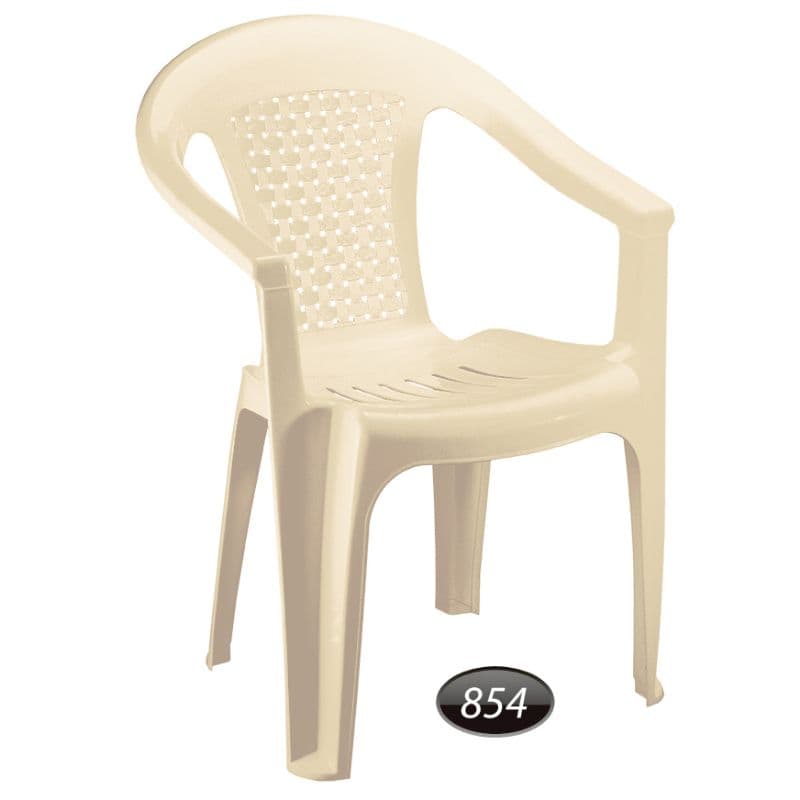 صندلی دسته دار حصیری کد 854 — تصویر ۲