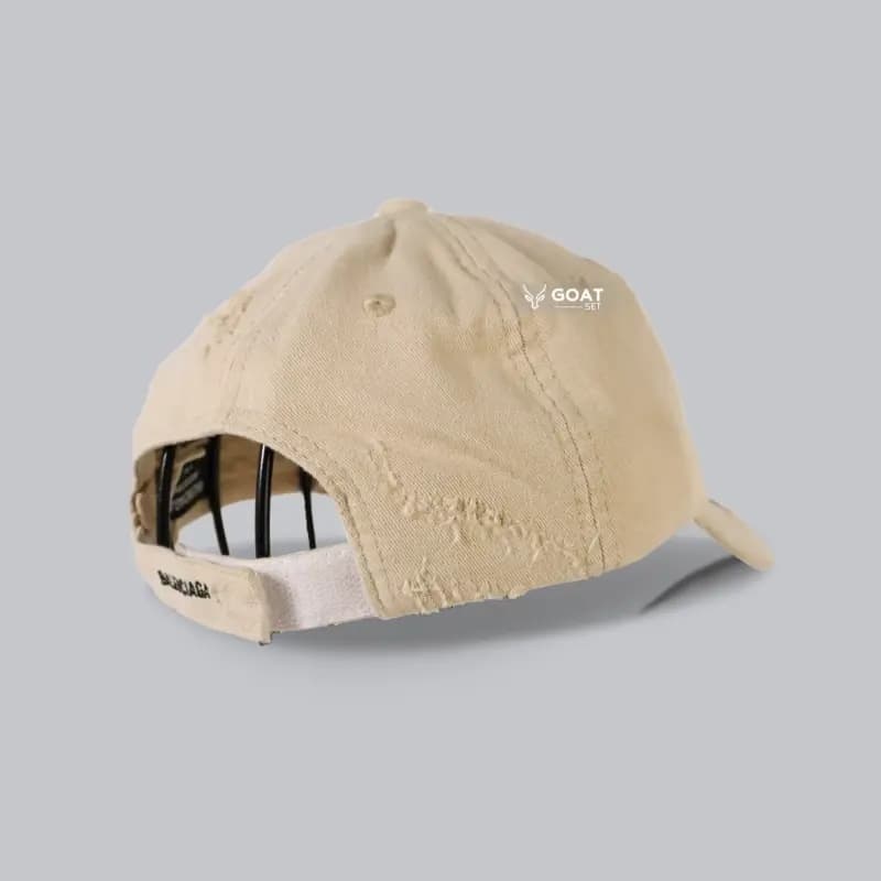 کلاه بیسبالی اسپرت بالنسیاگا کرم زاپدار| UNISEX — تصویر ۹