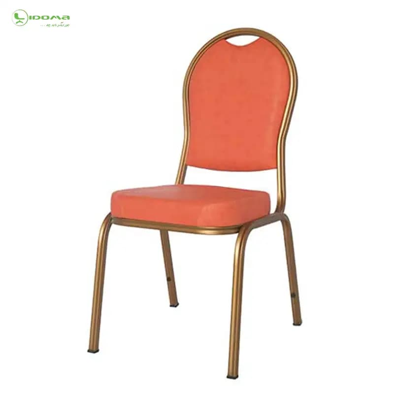 صندلی رستورانی لیدوما مدل بنکوئیت فلزی — تصویر ۲