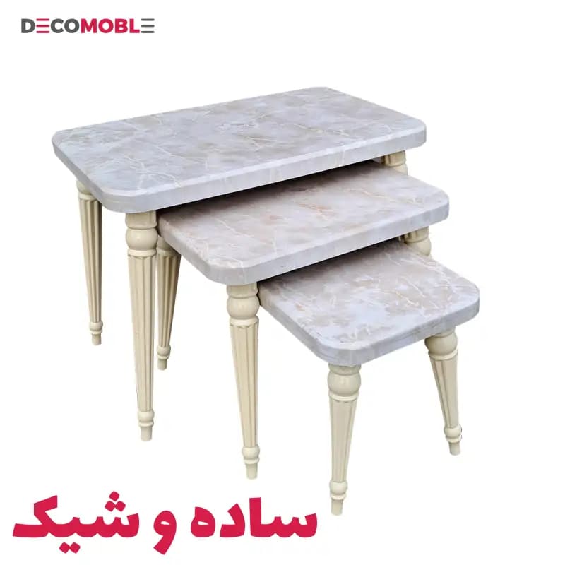 میز جلو مبلی و عسلی دکومبل کد 200 — تصویر ۳