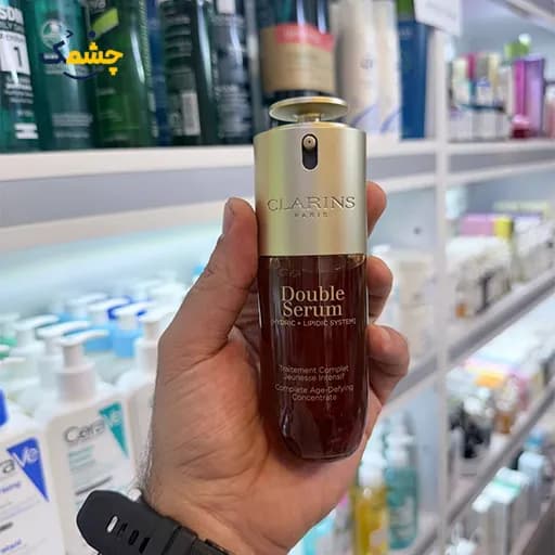 سرم جوانساز کلارنس ۵۰ میل | Clarins Double Serum Anti-Age — تصویر ۵