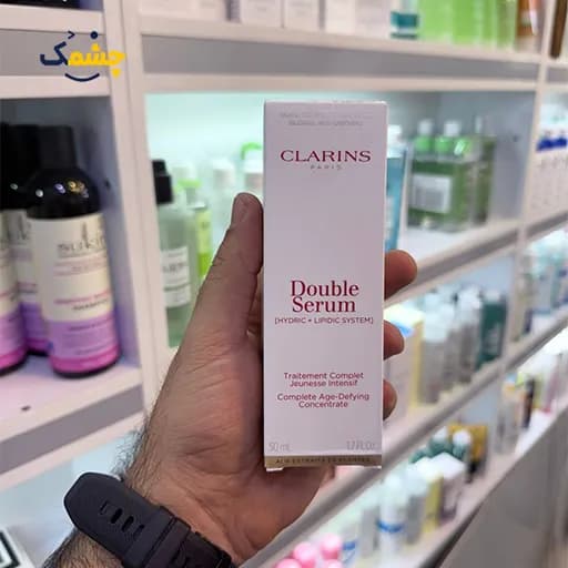 سرم جوانساز کلارنس ۵۰ میل | Clarins Double Serum Anti-Age — تصویر ۳