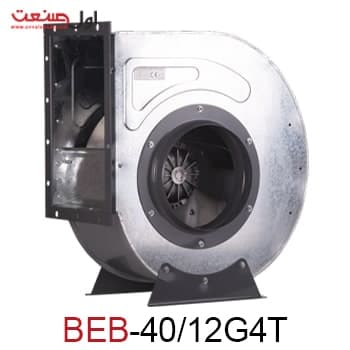 فن سانتریفیوژ 40 سانت یک طرفه بکوارد سه فاز مدل BEB-40/12G4T — تصویر ۲