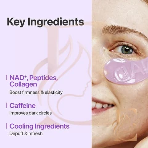 پچ زیر چشم ضد چروک و تیرگی NAD+ و کلاژن شماره 9 نامبوزین — تصویر ۲