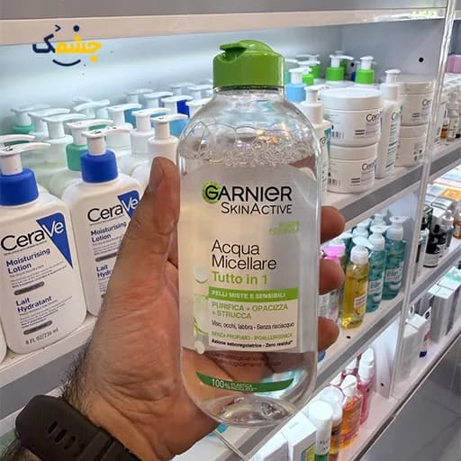 میسلار واتر گارنیر SkinActive Fresh حجم ۴۰۰ میلیلیتر — تصویر ۴