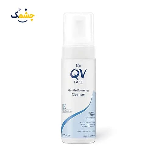 فوم شستشو صورت کیووی مدل Gentle Foaming Cleanser حجم 150 میلیلیتر