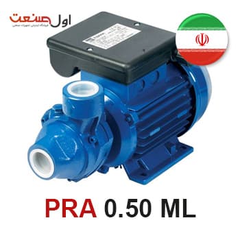 پمپ آب نیم اسب تکفاز محیطی ابارا مدل PRA 0.50 ML