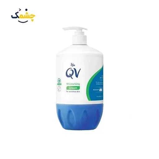 کرم مرطوبکننده و آبرسان QV کیووی مدل Moderate حجم 500 گرم — تصویر ۴