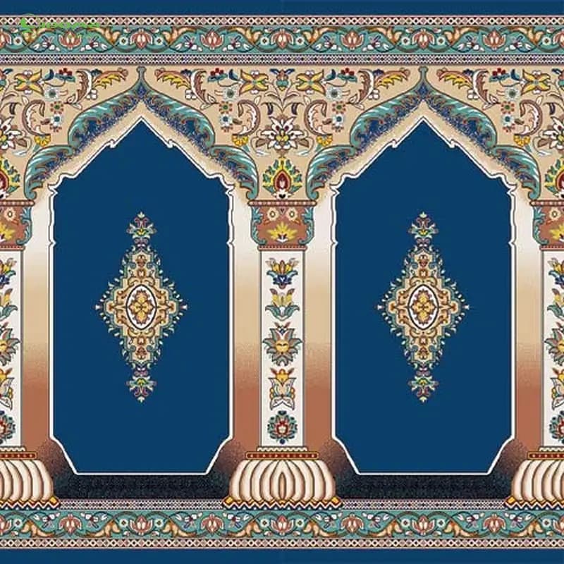 فرش سجاده ای محرابی طرح فرخ — تصویر ۷